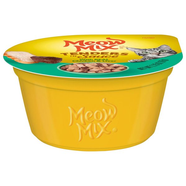 מיאו מיקס מעדן טנדרס עוף וכבד ברוטב