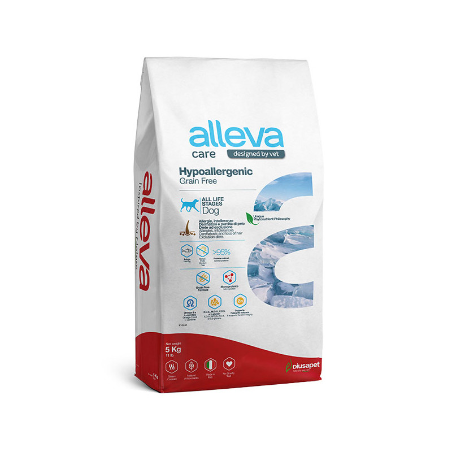 alleva care פרה-רפואי כלב היפואלרגני 5 קג מופחת דגן