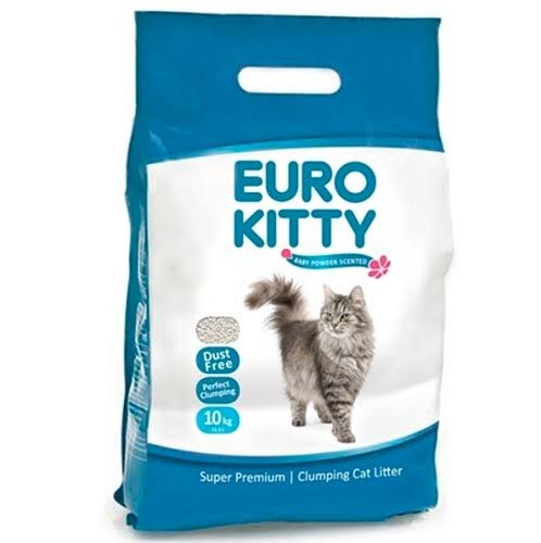 EURO KITTY חול מתגבש - חול לחתולים